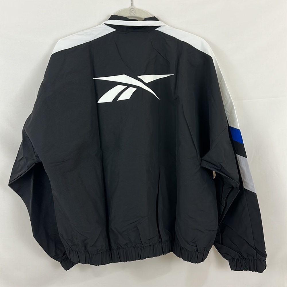 Reebok Woman’s Black Speed wick Training  Woven Jacket Elastic Waist M - Picture 10 of 10